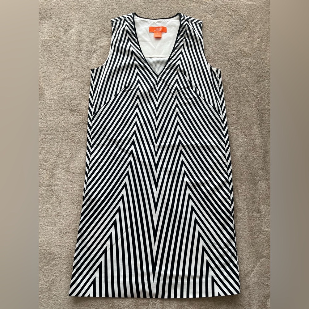 Joe Fresh Black and White Striped Garment